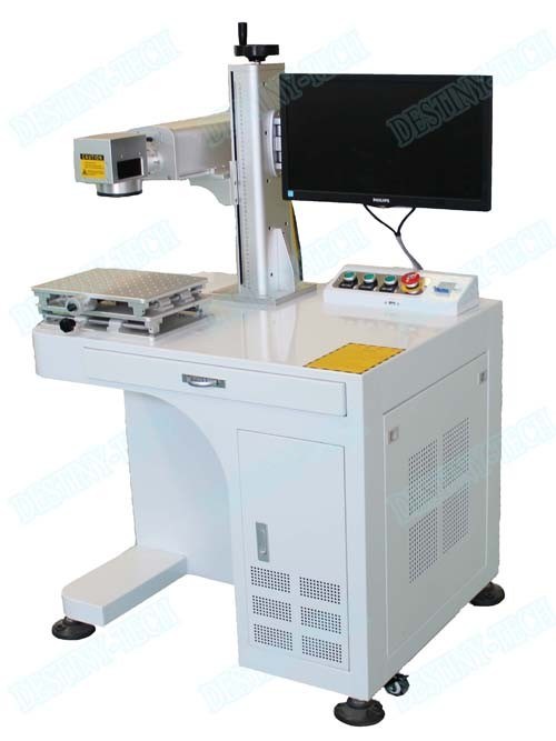 Logo 10w/20w/30w/50w desktop fiber laser marking machine for metal marking